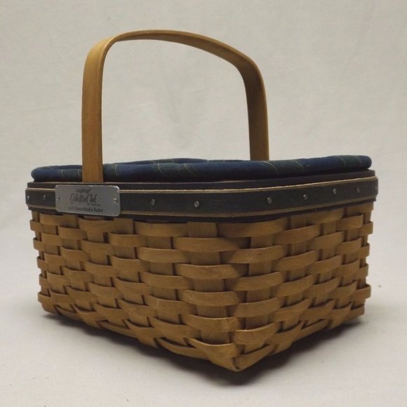 Longaberger 2007 Collectors Club Member Basket w/Liner & Protector Family Signed - Picture 5 of 13